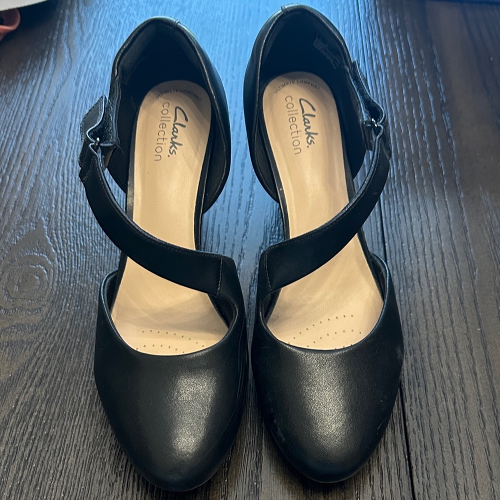 Clarks Women's Elegant Black Heels